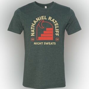 Nathaniel Rateliff & the Night Sweats Shirt NWOT Adult XL Moon and Stars Tee